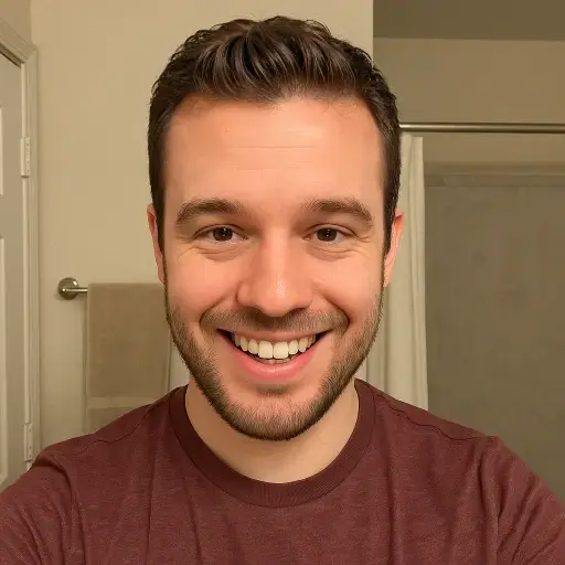 AI-generated preview of the potential appearance after a hair transplant
